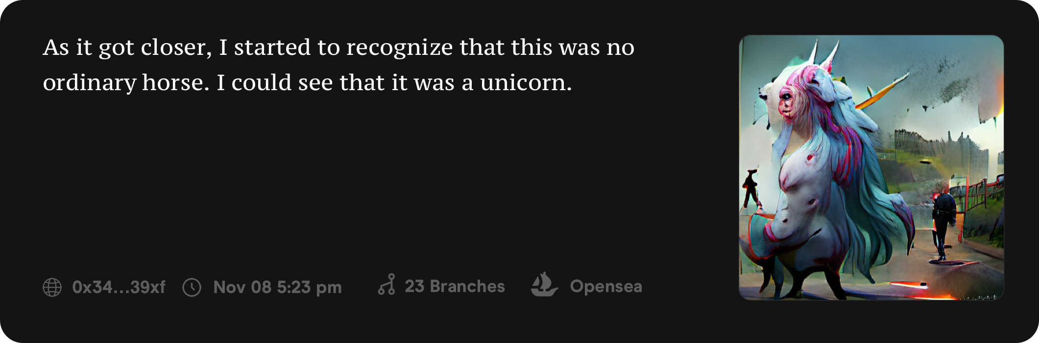 AI created a unicorn!